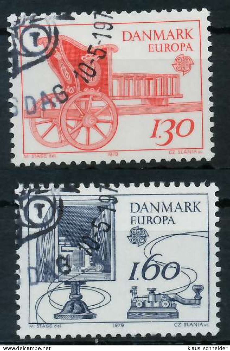 DÄNEMARK 1979 Nr 686-687 Gestempelt X58CFF6 - Used Stamps