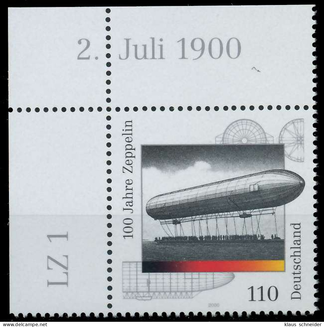 BRD BUND 2000 Nr 2128 Postfrisch ECKE-OLI S26F1DA - Unused Stamps