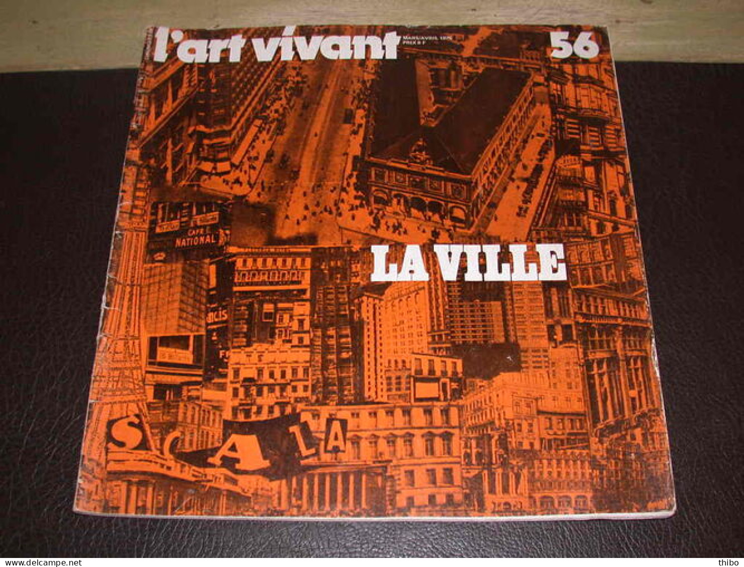 Revue "l'art Vivant" N° 56. Mars/Avril 1975 - Ohne Zuordnung