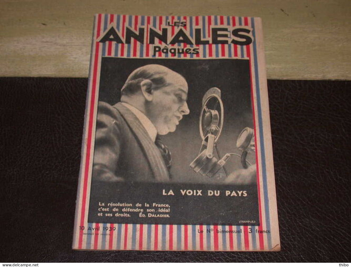 Revue "les Annales" N° 2624. La Voix Du Pays - Non Classés