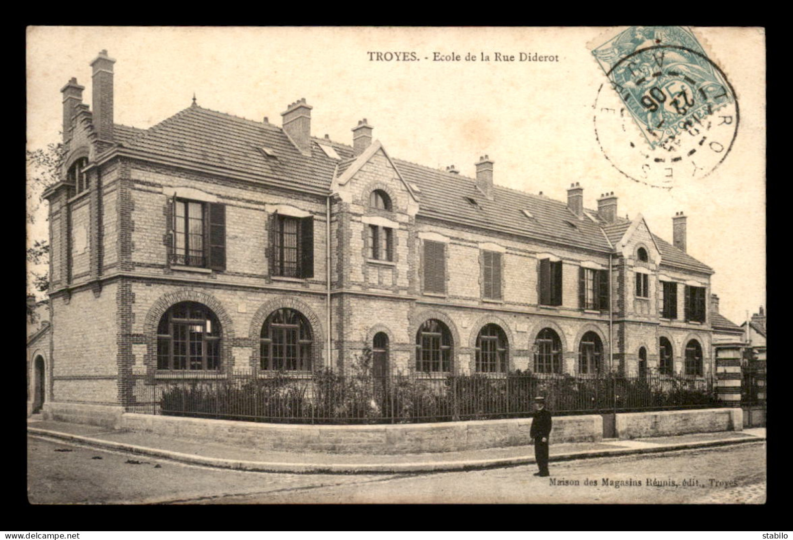 10 - TROYES - ECOLE DE LA RUE DIDEROT - Troyes