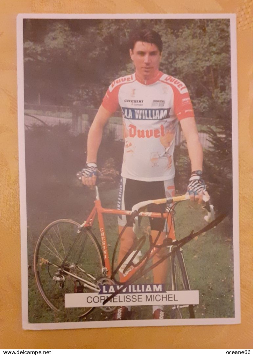 Autographe Michel Cornelisse La William - Ciclismo
