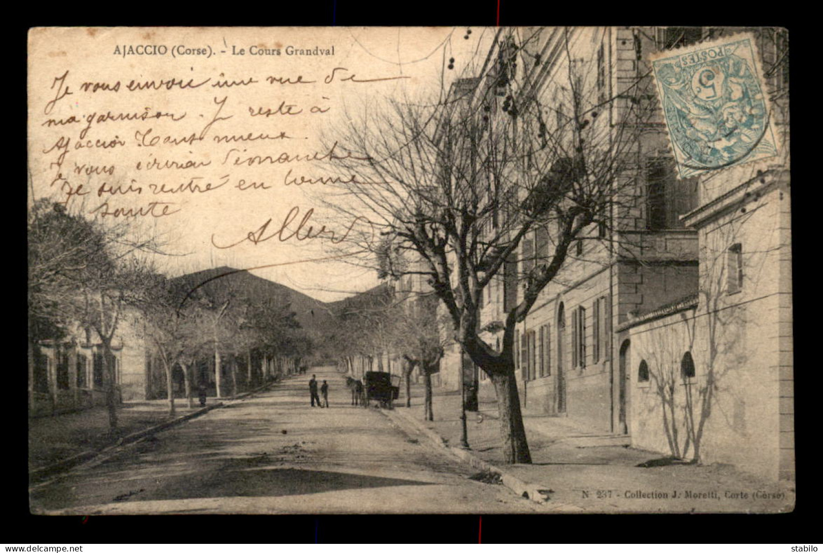 20 - AJACCIO - LE COURS GRANDVAL - Ajaccio