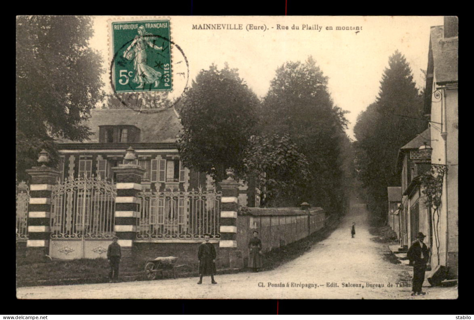 27 - MAINNEVILLE - RUE DU PLAILLY  - Other & Unclassified