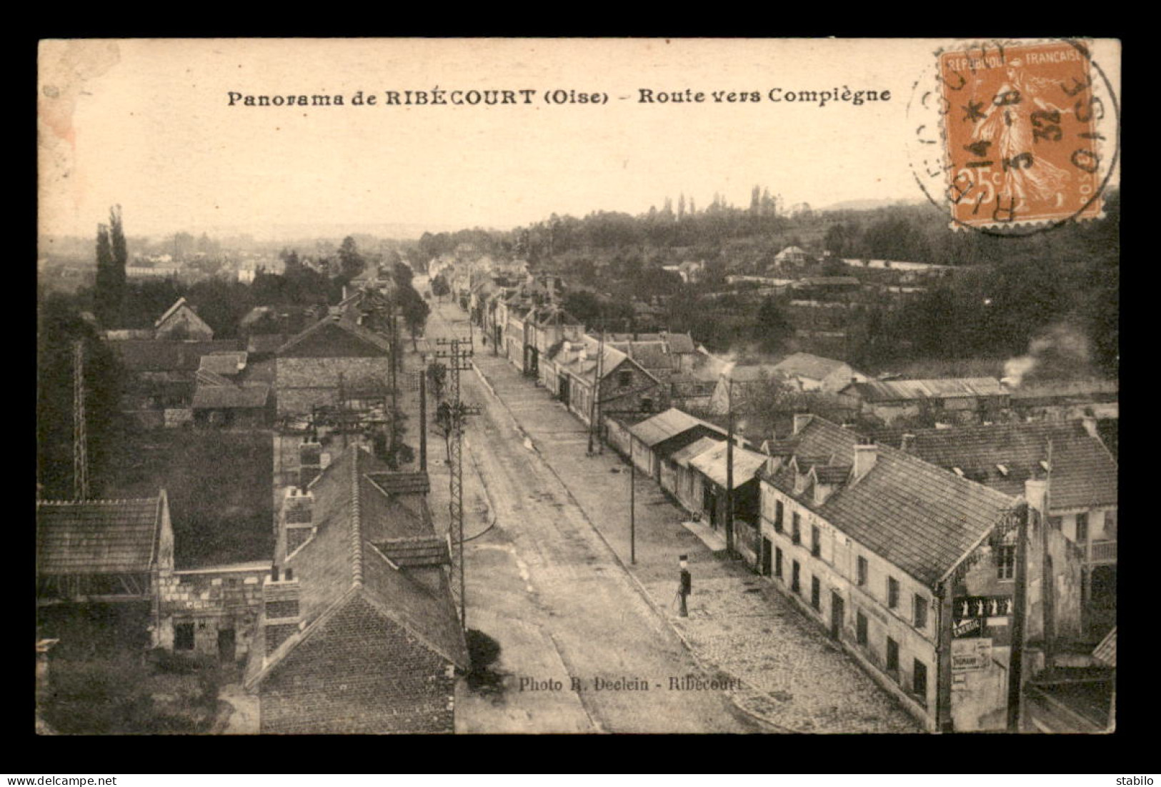 60 - RIBECOURT - ROUTE VERS COMPIEGNE - Ribecourt Dreslincourt