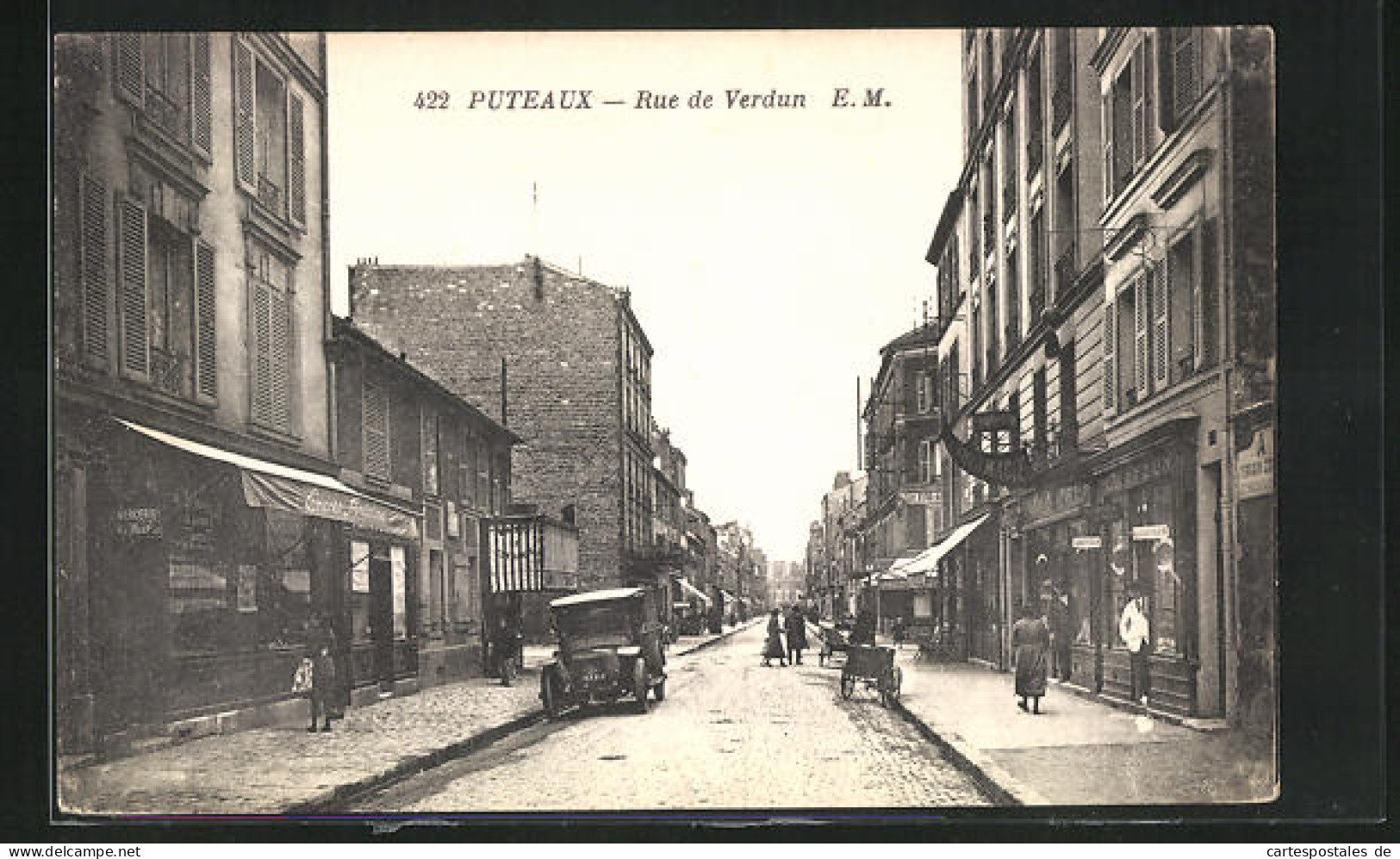 CPA Puteaux, Rue De Verdun  - Puteaux
