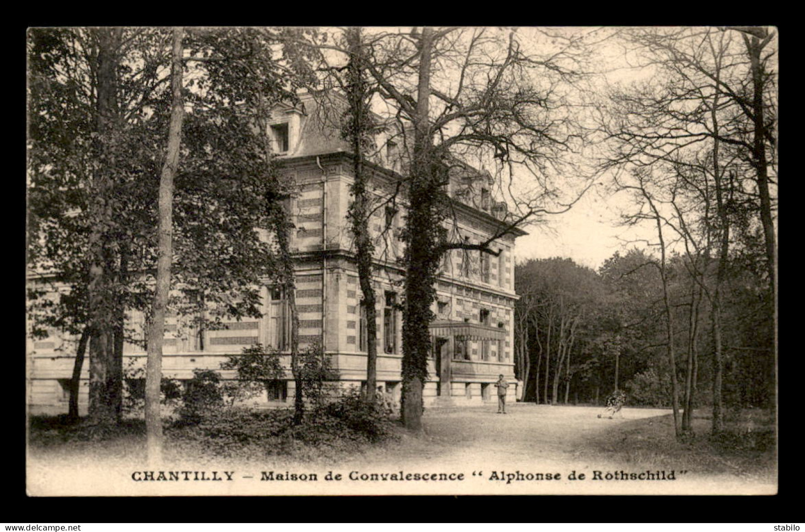 60 - CHANTILLY - MAISON DE CONVALESCENCE ALPHONSE DE ROTHSCHILD - Chantilly