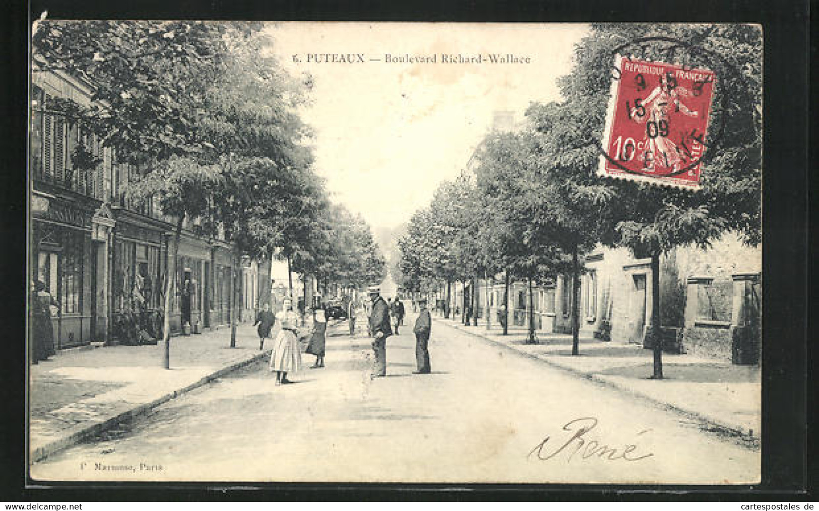 CPA Puteaux, Boulevard Richard Wallace  - Puteaux