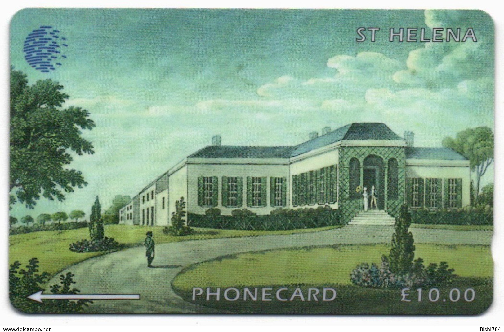 St. Helena - View Of Longwood House From The Flower Garden - 117CSHB - Sainte-Hélène