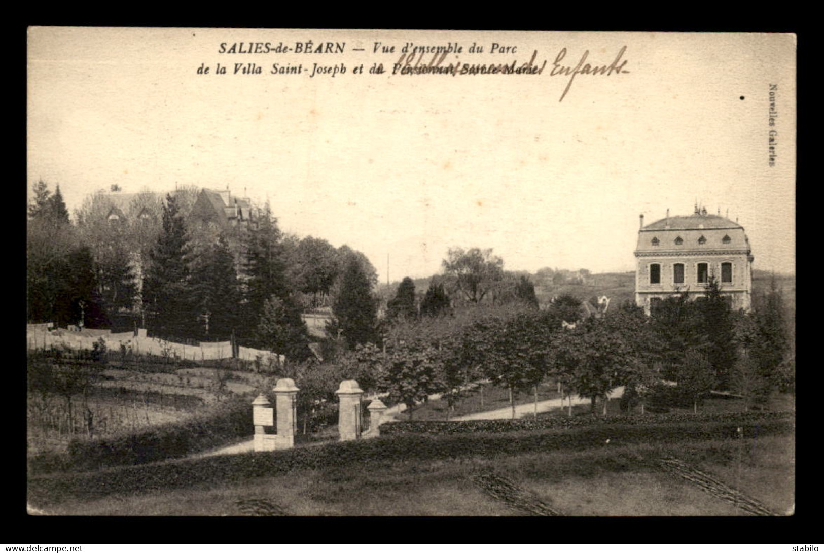 64 - SALIES-DE-BEARN - PARC DE LA VILLA ST-JOSEPH - Salies De Bearn