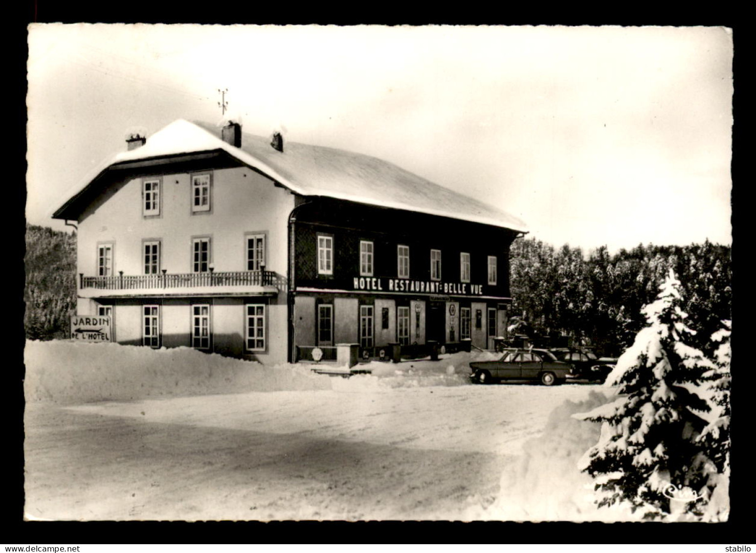 68 - COL DE STE-MARIE - HOTEL-RESTAURANT BELLE VUE - CHARLES SPECHT PROPRIETAIRE - Other & Unclassified