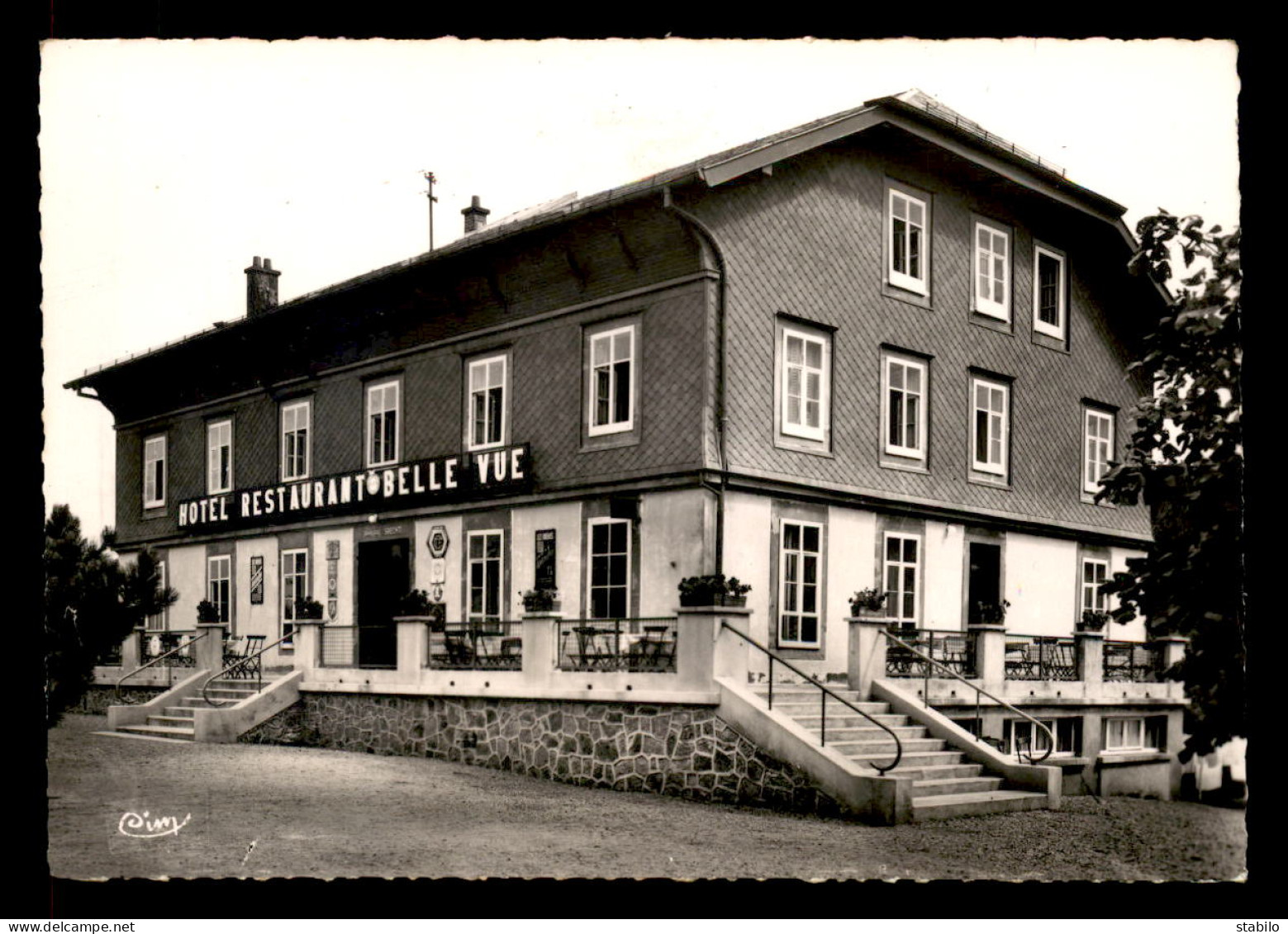 68 - COL DE STE-MARIE - HOTEL-RESTAURANT BELLE VUE - CHARLES SPECHT PROPRIETAIRE - Other & Unclassified