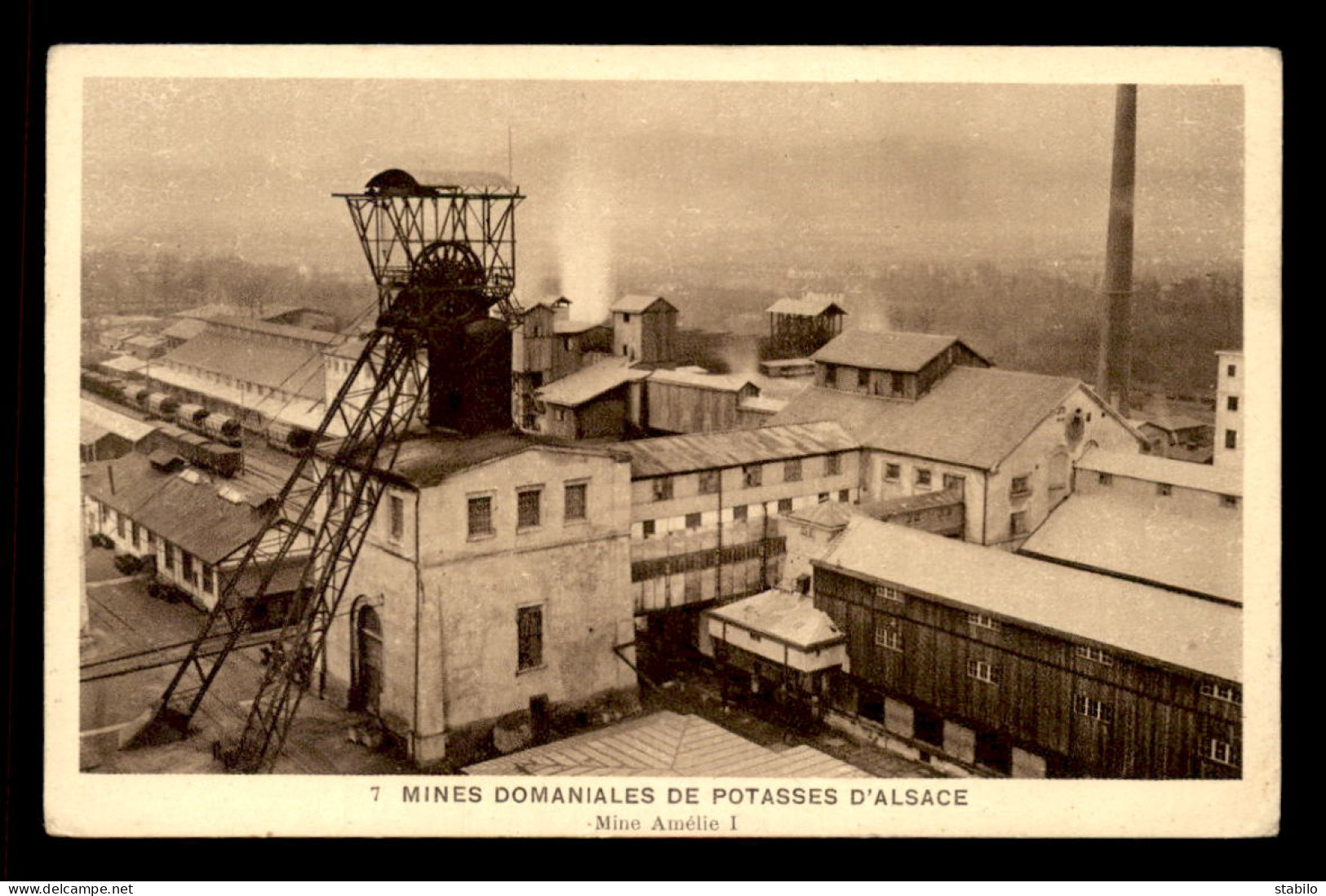 68 - MINES DOMANIALES DE POTASSES D'ALSACE - MINE AMELIE 1 - Otros & Sin Clasificación