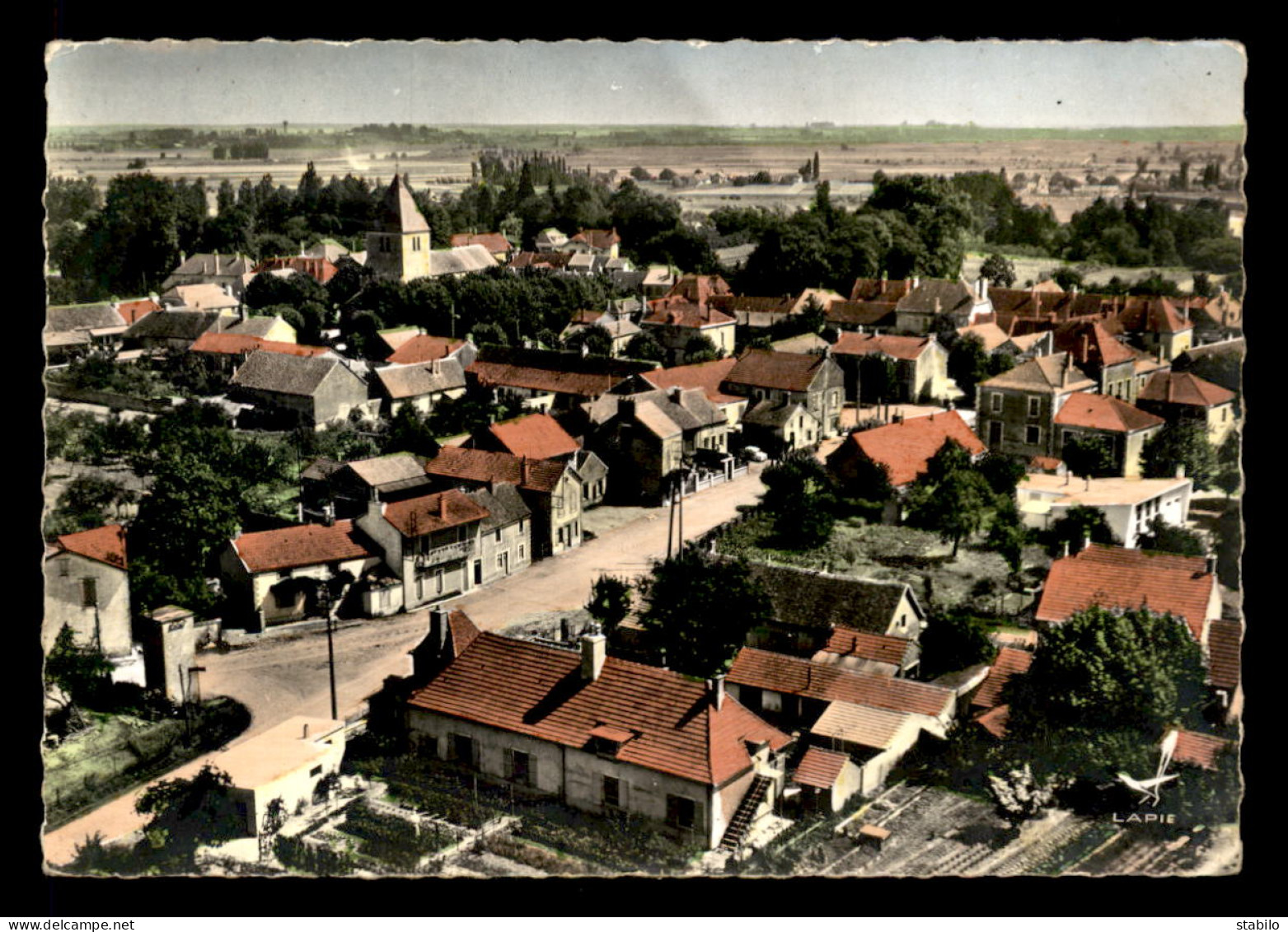 71 - GERCY - VUE AERIENNE - Autres & Non Classés