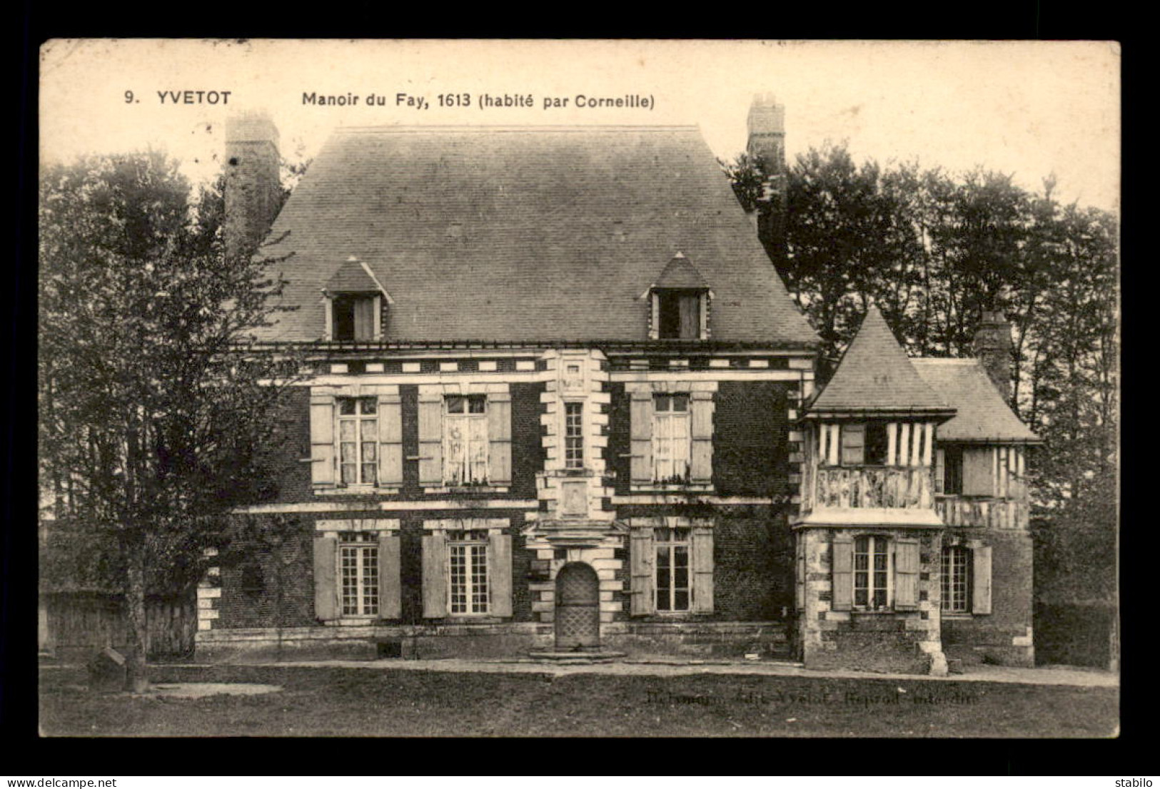 76 - YVETOT - MANOIR DU FAY - Yvetot