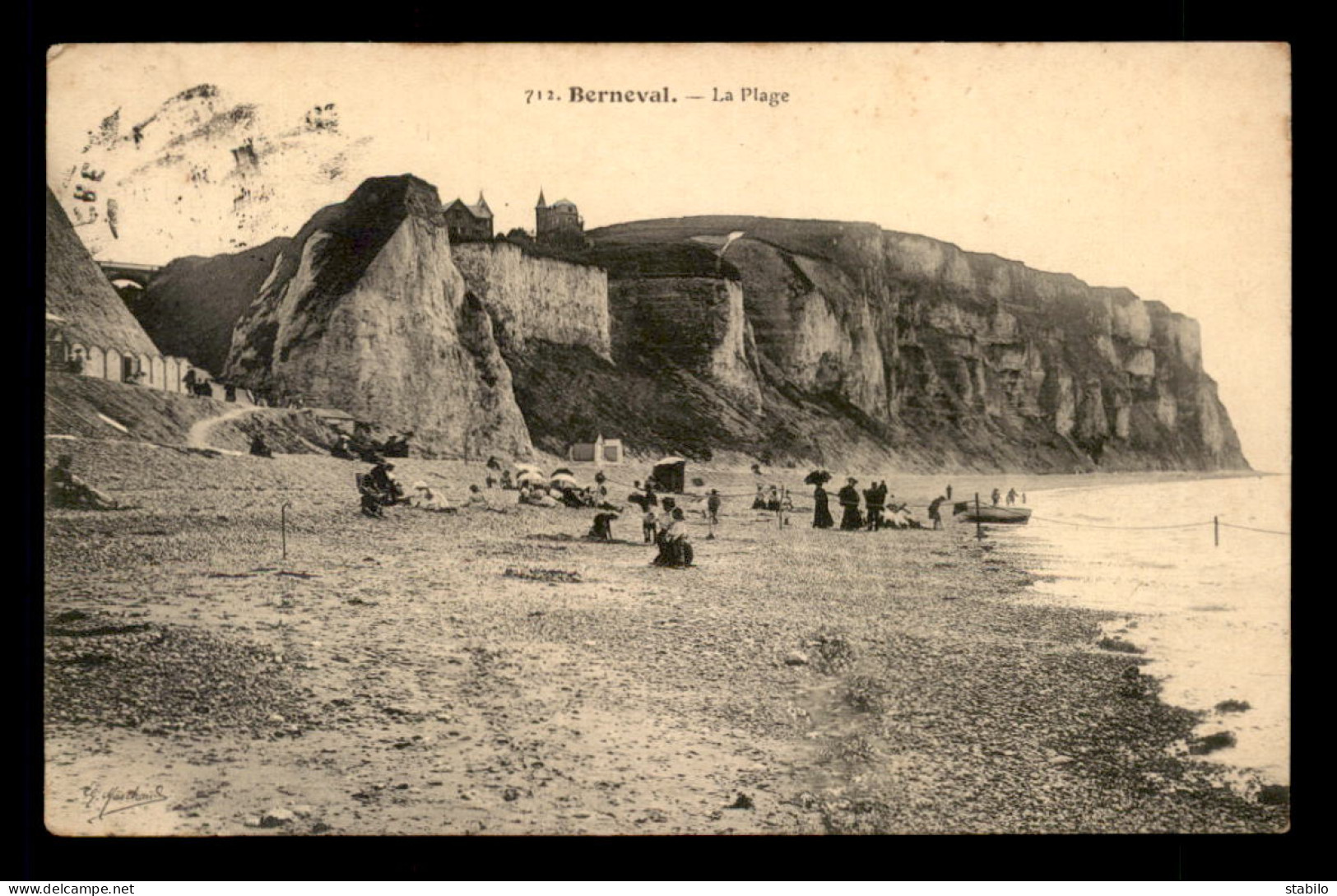 76 - BERNEVAL  -LA PLAGE - Berneval