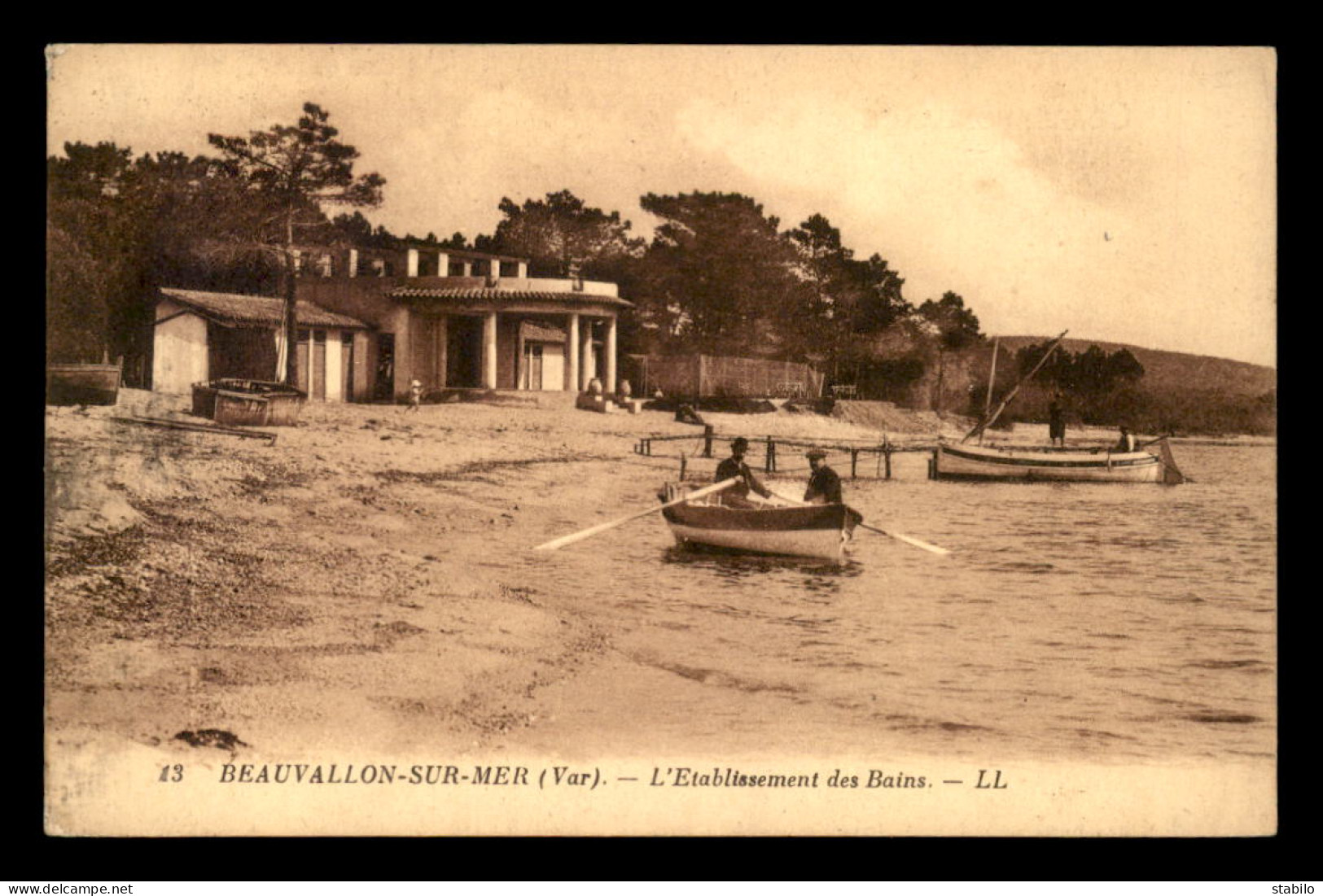 83 - BEAUVALLON-SUR-MER - L'ETABLISSEMENT DES BAINS - Autres & Non Classés