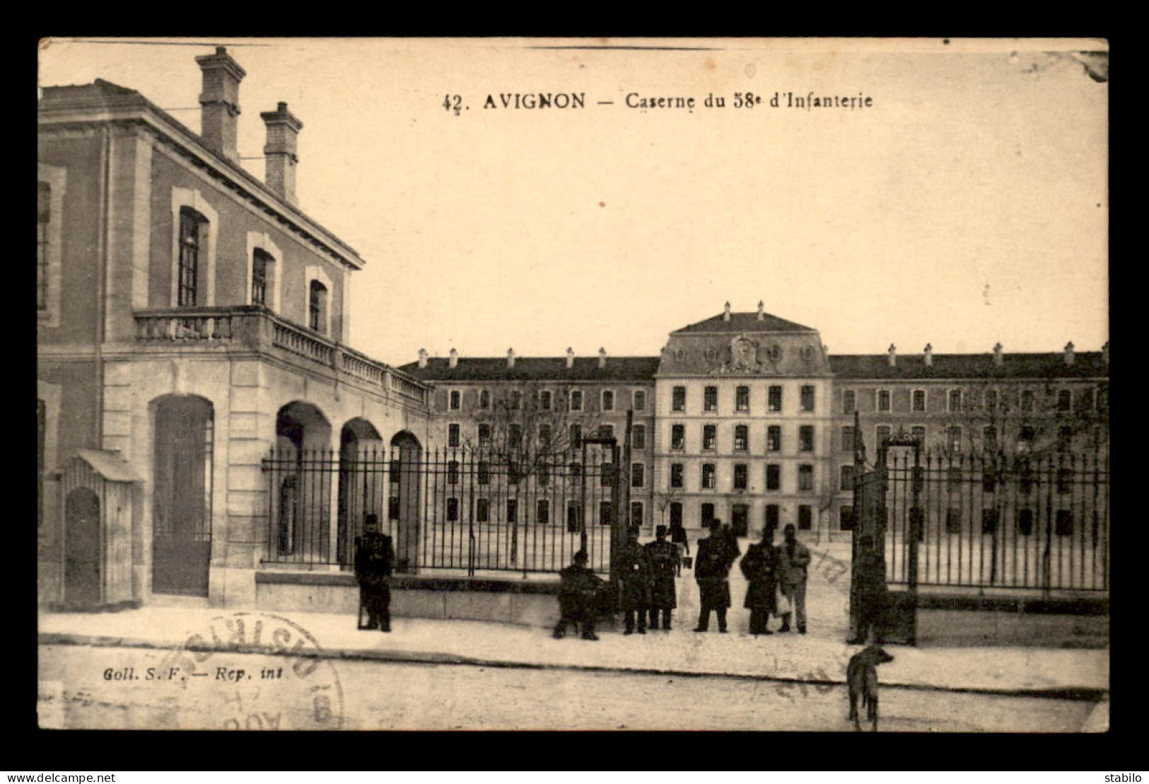 84 - AVIGNON - CASERNE DU 58E D'INFANTERIE - Avignon