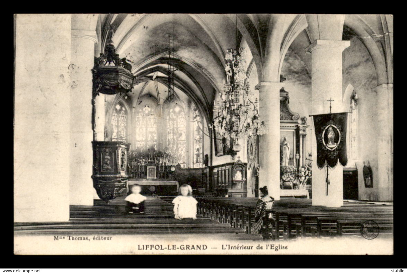 88 - LIFFOL-LE-GRAND - INTERIEUR DE L'EGLISE - Liffol Le Grand