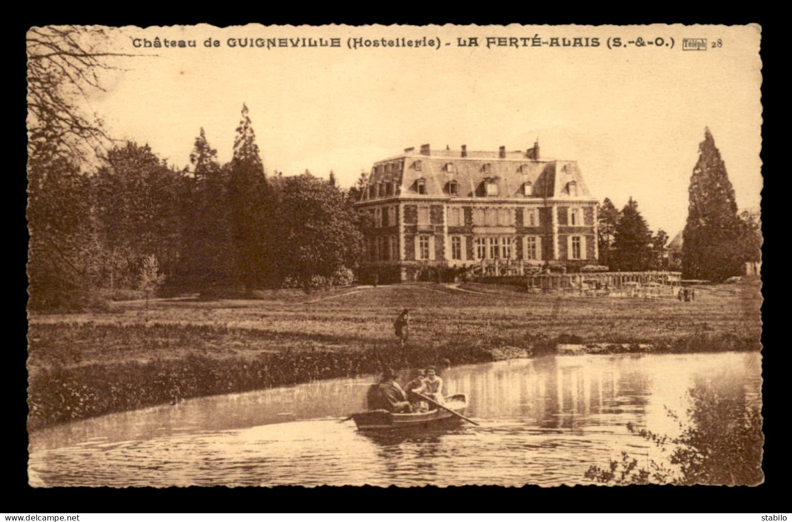 91 - LA FERTE-ALAIS - CHATEAU DE GUIGNEVILLE - Lardy