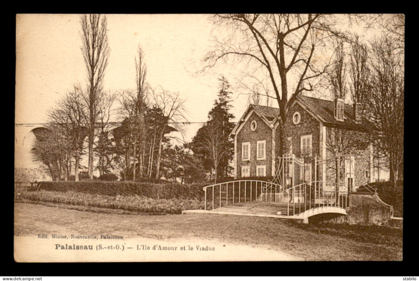 91 - PALAISEAU - L'ILE D'AMOUR ET LE VIADUC - Palaiseau