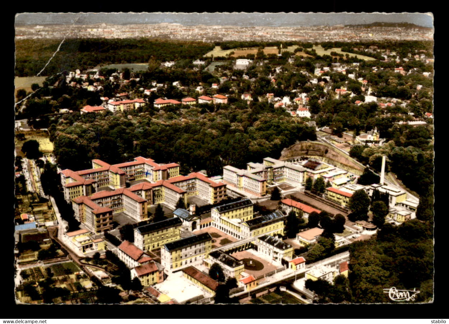 92 - GARCHES - VUE AERIENNE - HOPITAL RAUMOND POINCARE - Garches