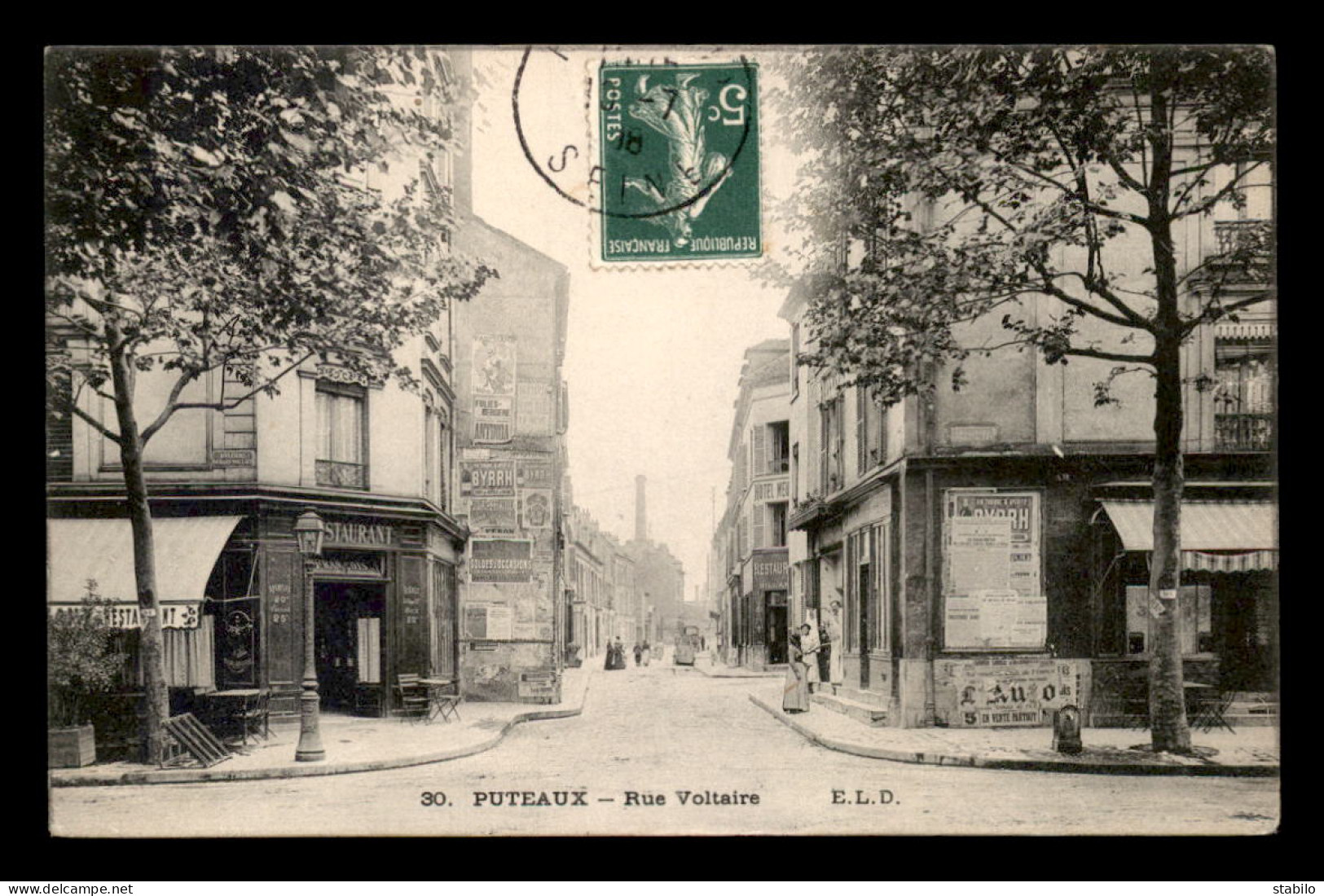 92 - PUTEAUX - RUE VOLTAIRE - VOIR ETAT - Puteaux