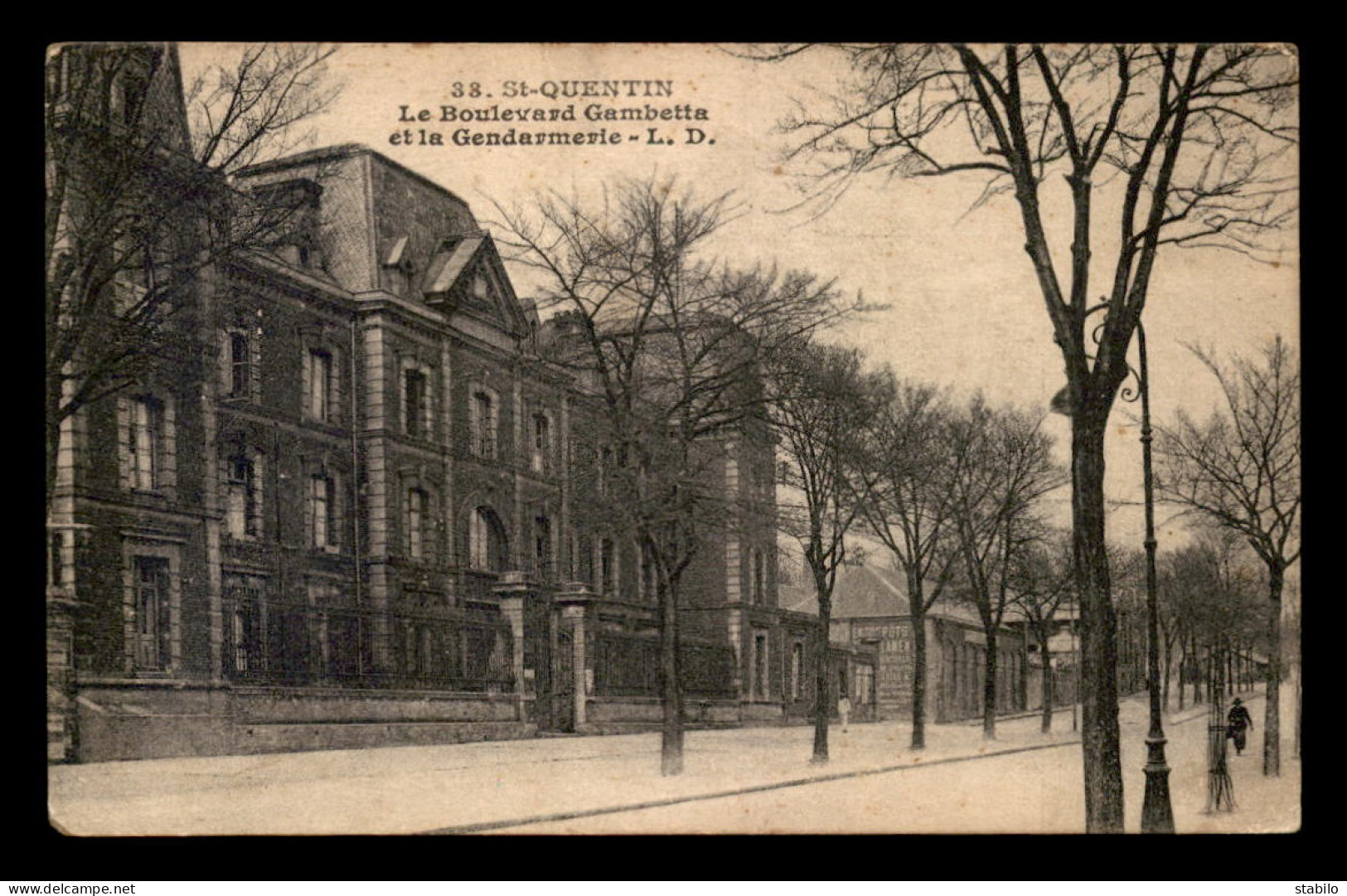 02 - SAINT-QUENTIN - BOULEVARD GAMBETTA - LA GENDARMERIE - Saint Quentin