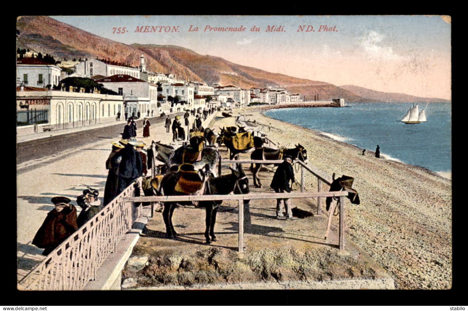 06 - MENTON - LA PROMENADE DU MIDI - ANES - Menton