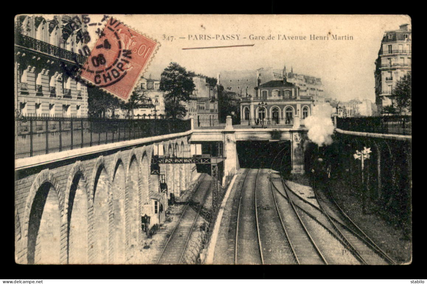 75 - PARIS 16EME - PASSY - GARE DE L'AVENUE HENRI MARTIN - Distretto: 16