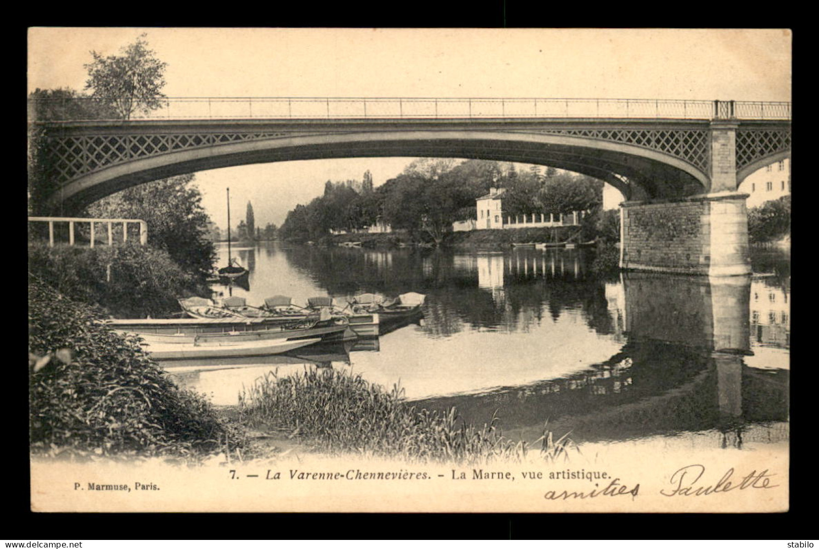 94 - LA VARENNE-CHENNEVIERES - LA MARNE  - Saint Maur Des Fosses