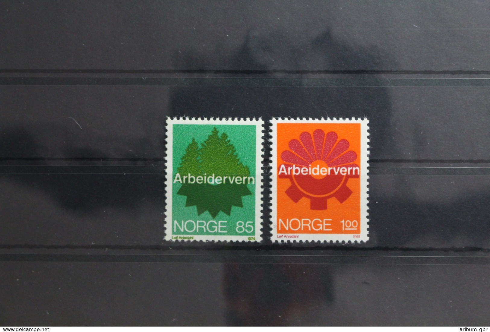 Norwegen 685-686 Postfrisch #TN368 - Altri & Non Classificati