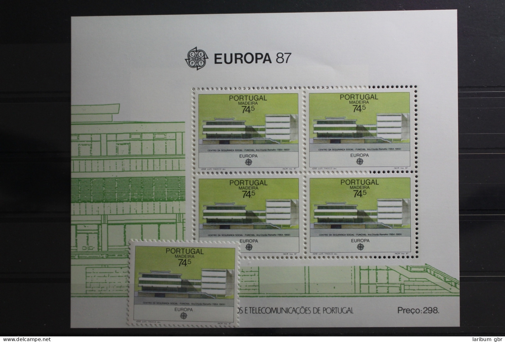 Portugal Madeira 115, Block 8 Mit 115 Postfrisch #TN275 - Madère