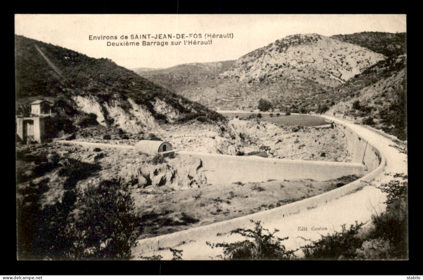 34 - ENVIRONS DE ST-JEAN-DE-FOS - DEUXIEME BARRAGE SUR L'HERAULT - Altri & Non Classificati