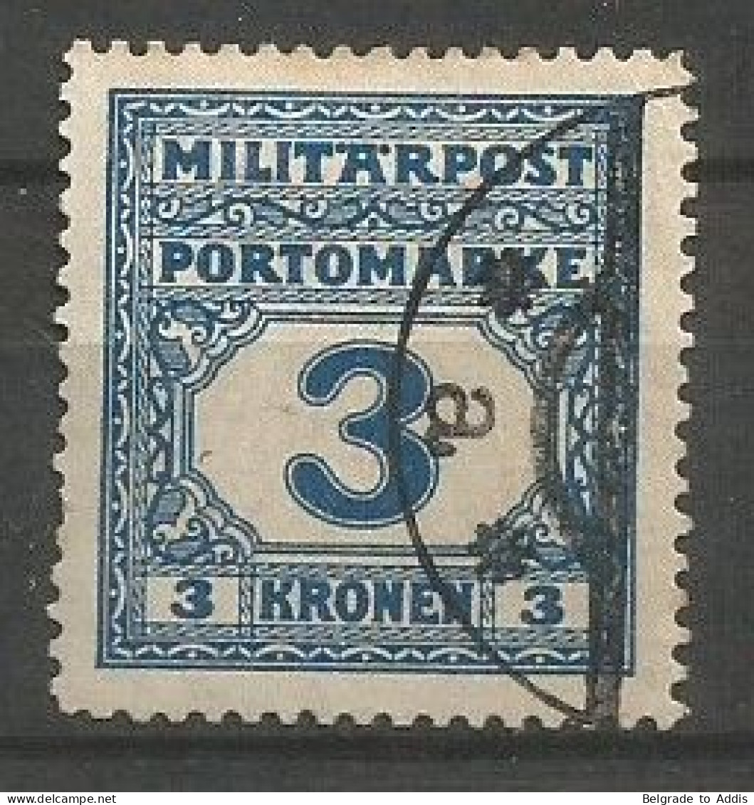 Bosnia Bosnien K.u.K. Austria Hungary Porto Mi.26 Used 1916 - Bosnie-Herzegovine