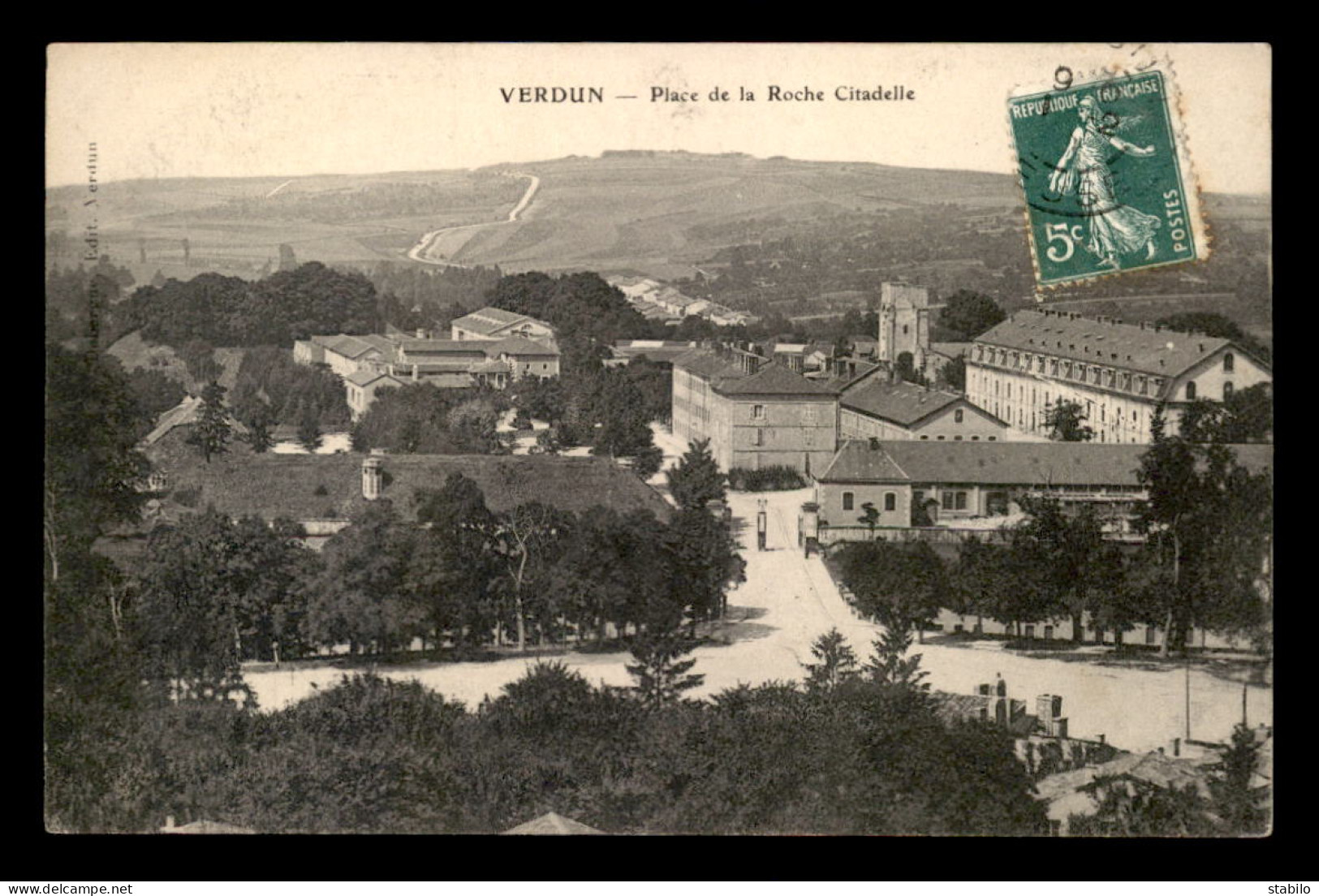 55 - VERDUN - PLACE DE LA CITADELLE - Verdun