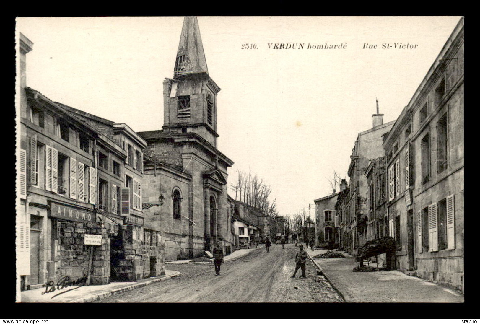 55 - VERDUN - RUE ST-VICTOR - Verdun