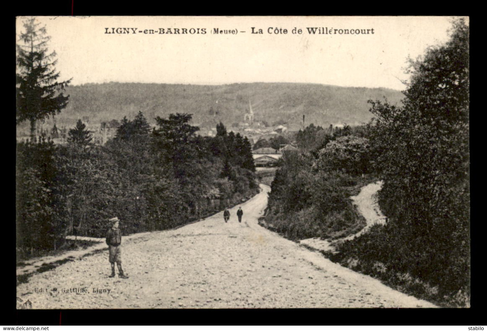 55 - LIGNY-EN-BARROIS - LA COTE DE VILLERONCOURT - Ligny En Barrois