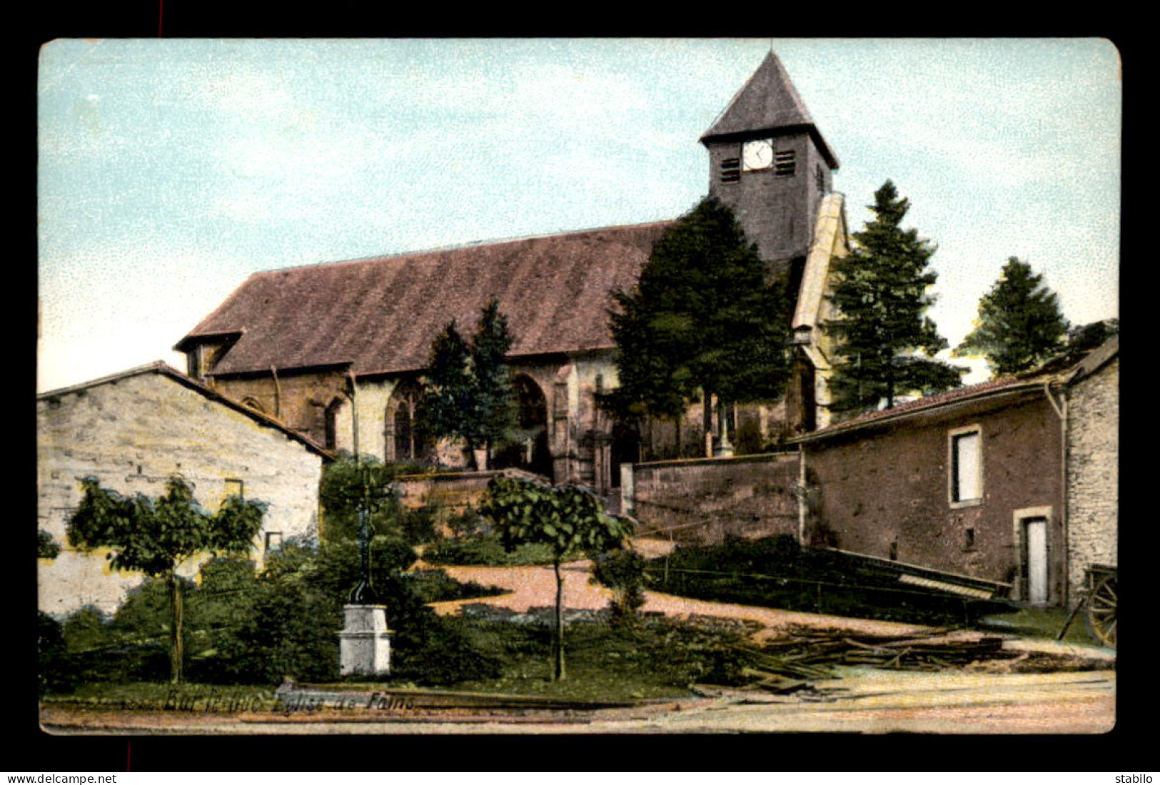 55 - FAINS-LES-SOURCES - L'EGLISE - AQUA-PHOTO - Altri & Non Classificati