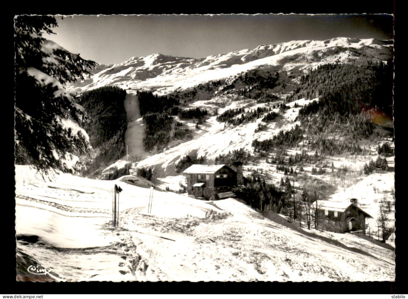 73 - MIRIBEL-LES ALLUES - PANORAMA SUR LES PISTES DE LA TOUGNETE - Other & Unclassified