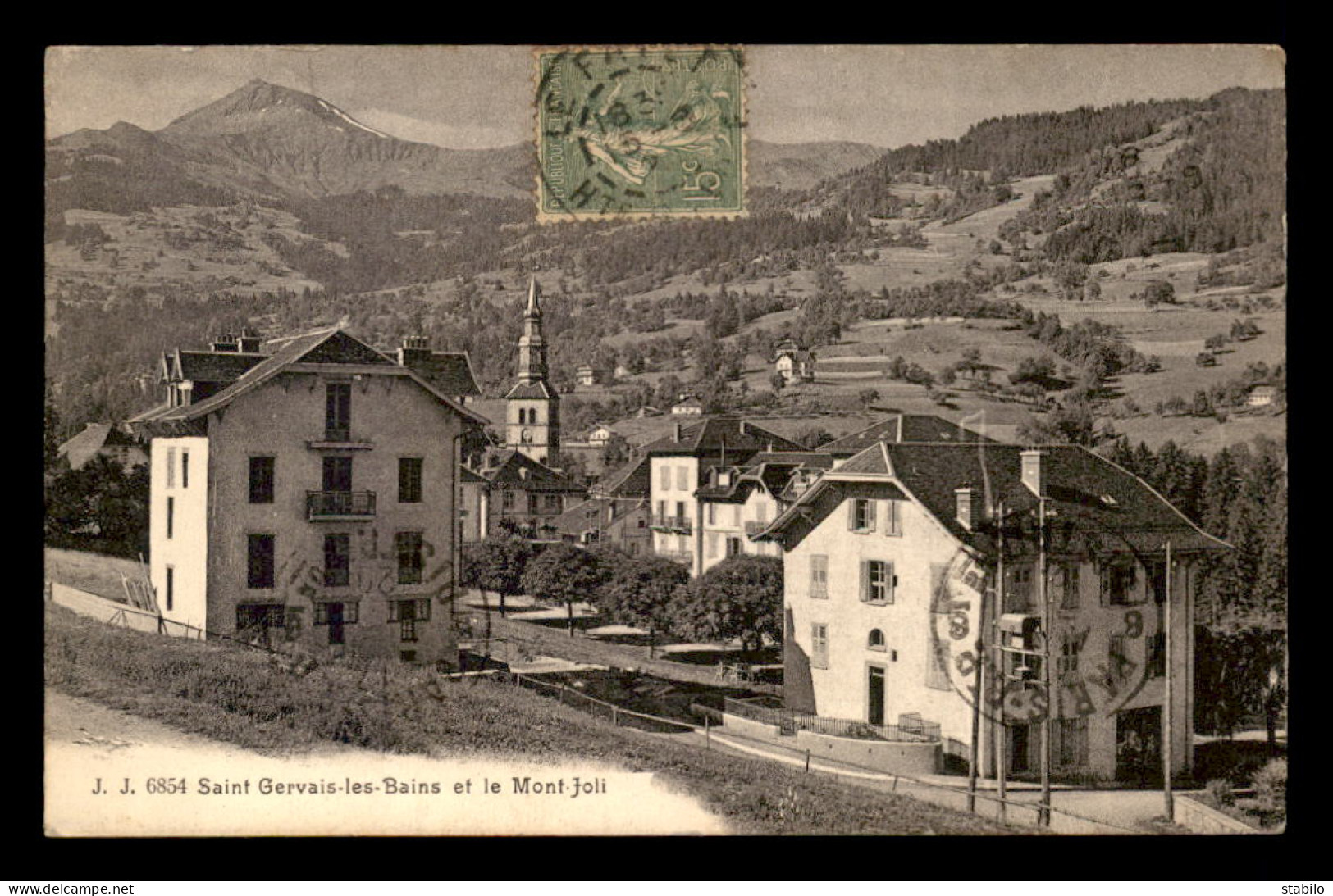 74 - SAINT-GERVAIS-LES-BAINS ET LE MONT-JOLI - Saint-Gervais-les-Bains