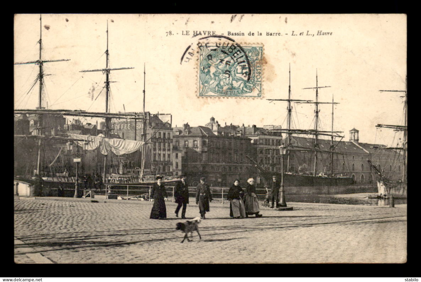 76 - LE HAVRE - BASSIN DE LA BARRE - Porto