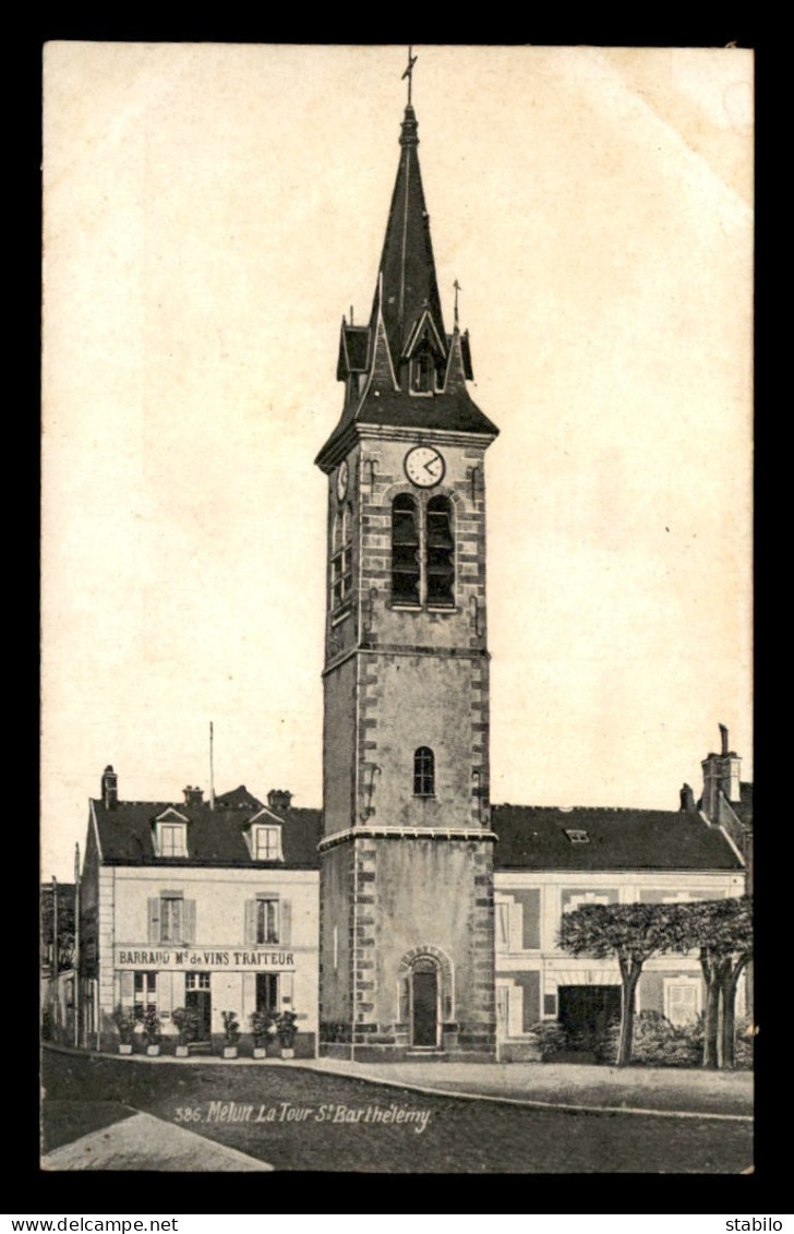 77 - MELUN - LA TOUR ST BARTHELEMY - AQUA PHOTO L.V. ET CIE - Melun