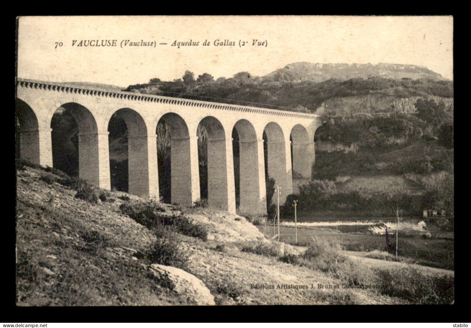 84 - VAUCLUSE - ACQUEDUC DE GALLAS - Autres & Non Classés