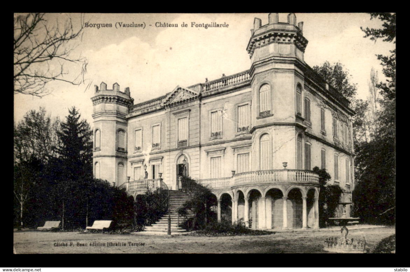 84 - SORGUES - CHATEAU DE FONTGAILLARDE - Sorgues