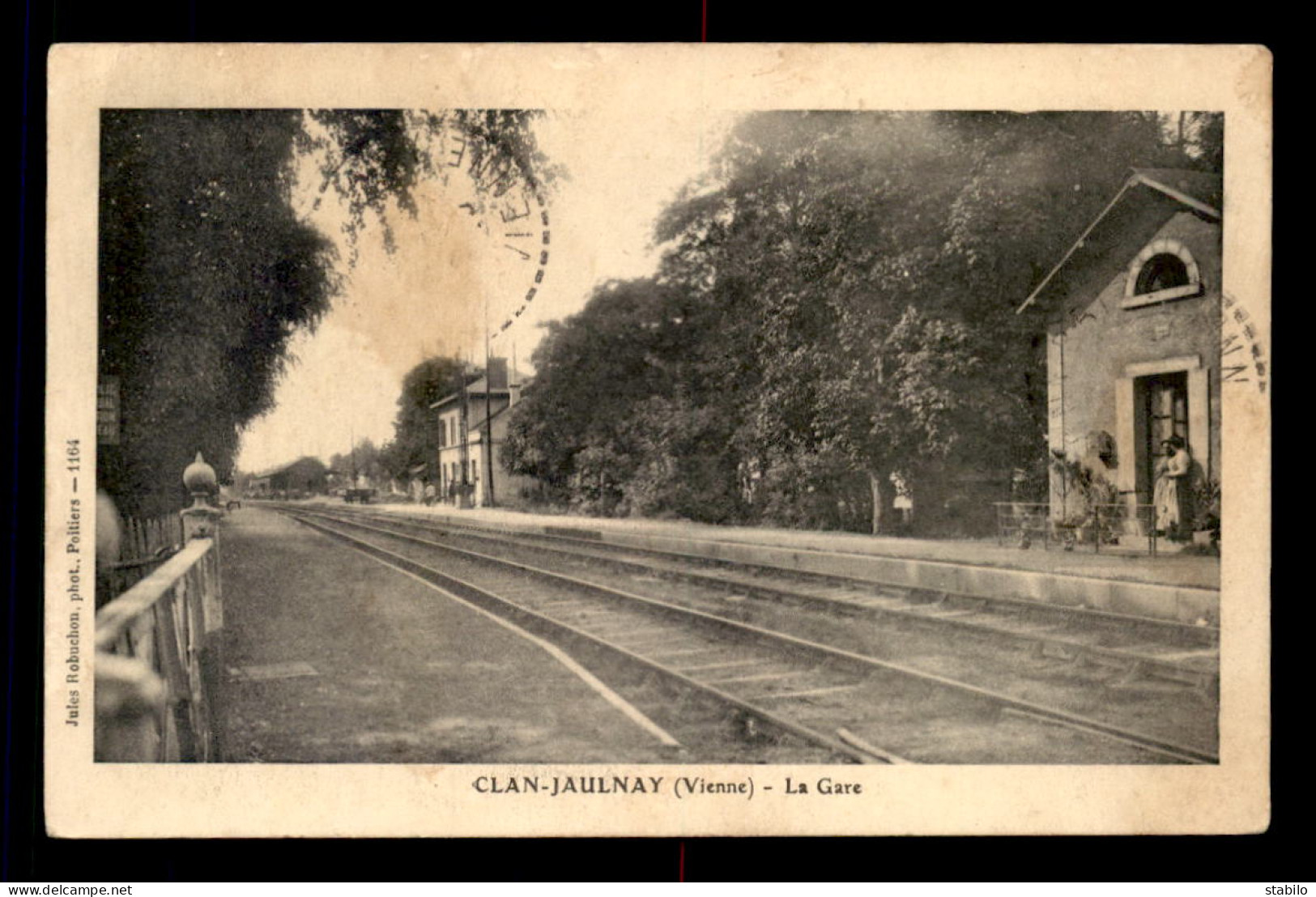 86 - CLAN-JAULNAY - LES QUAIS DE LA GARE DE CHEMIN DE FER - Otros & Sin Clasificación