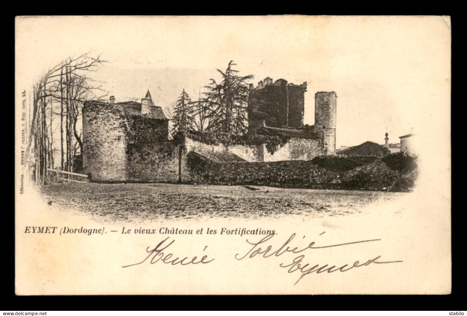 24 - EYMET - LE VIEUX CHATEAU ET LES FORTIFICATIONS - Autres & Non Classés