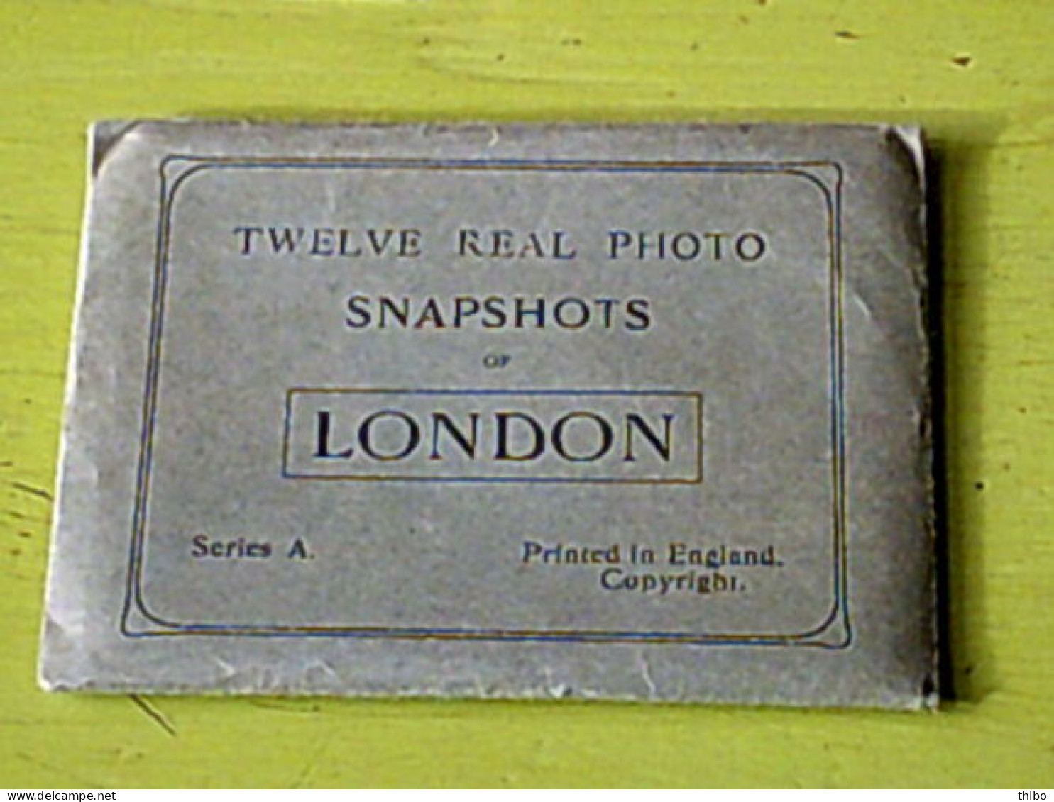 Album Souvenirs Snapshots Of London - Other & Unclassified