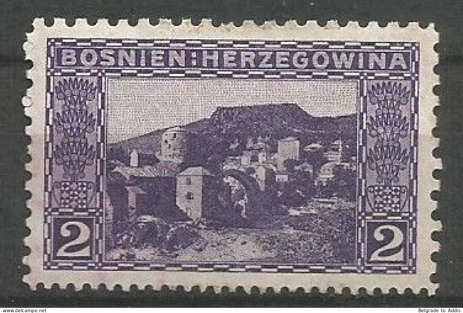 Bosnia Bosnien K.u.K. Austria Hungary Mi.30 Perforation 9¼:9¼:12½:10½ Coleman 2234 Used 1906 - Bosnië En Herzegovina