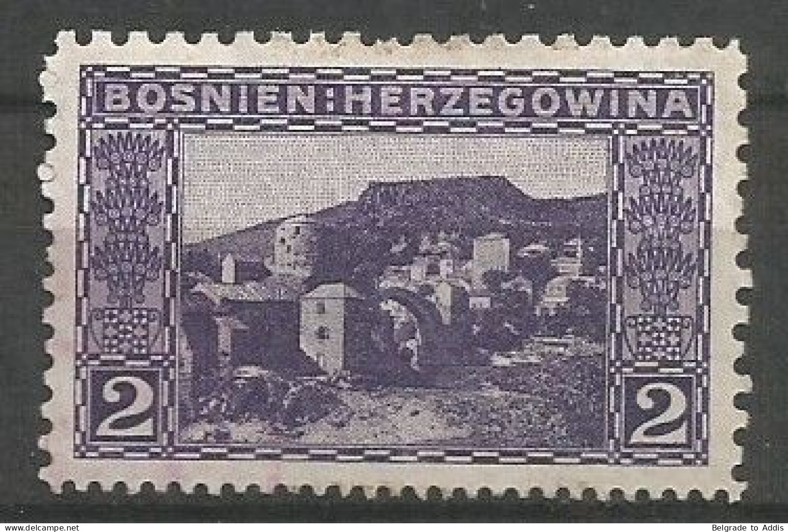 Bosnia Bosnien K.u.K. Austria Hungary Mi.30 Perforation 9¼:9¼:12½:10½ Coleman 2234 Used 1906 - Bosnia And Herzegovina